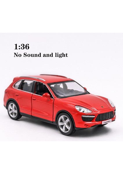 Nicce 1:32 Porsche Cayenne Turbo Araba Modeli Alaşım Araba Döküm Oyuncak Araba Modeli Ses Işığı Çocuk Oyuncak Koleksiyon Çocuk Hediye A44 (Yurt Dışından)