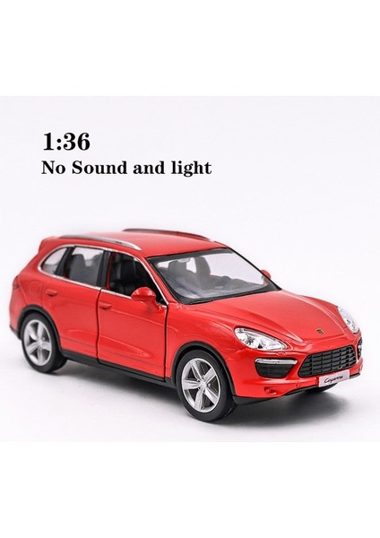 Nicce 1:32 Porsche Cayenne Turbo Araba Modeli Alaşım Araba Döküm Oyuncak Araba Modeli Ses Işığı Çocuk Oyuncak Koleksiyon Çocuk Hediye A44 (Yurt Dışından)