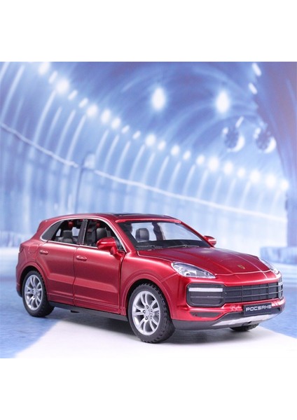Nicce 1:32 Porsche Cayenne Turbo Araba Modeli Alaşım Araba Döküm Oyuncak Araba Modeli Ses Işığı Çocuk Oyuncak Koleksiyon Çocuk Hediye A44 (Yurt Dışından)