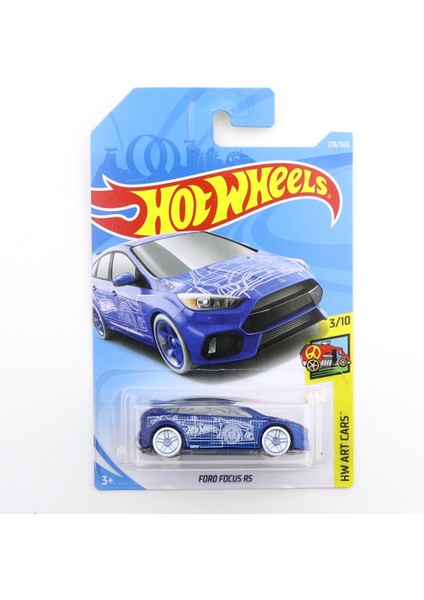 2022-41 Ford Focus Rs Orijinal Hot Wheels Mini Alaşım Coupe 1/64 Metal Pres Döküm Model Araba Çocuk Oyuncakları Hediye (Yurt Dışından)