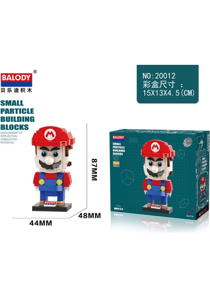 Süper Mario Blokları Mini Karikatür Küçük Bloklar Eğitim Yapı Oyuncak Anime Figürü Aksiyon Tuğlaları Wario Çocuk Doğum Günü Hediyeleri (Yurt Dışından) fiyatları