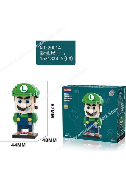 Süper Mario Blokları Mini Karikatür Küçük Bloklar Eğitim Yapı Oyuncak Anime Figürü Aksiyon Tuğlaları Wario Çocuk Doğum Günü Hediyeleri (Yurt Dışından) indirimleri