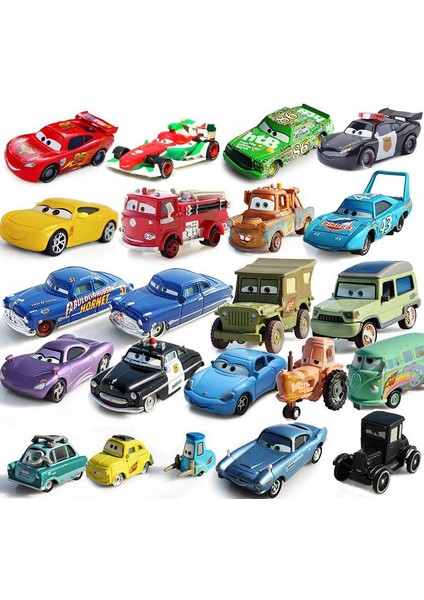 1:55 Ölçekli Disney Pixar Arabalar 3 Yıldırım Mcqueen Sally Carrera Mater Döküm Alaşım Araçlar Kamyon Molde Çocuk Oyuncakları Araba Hediye (Yurt Dışından)
