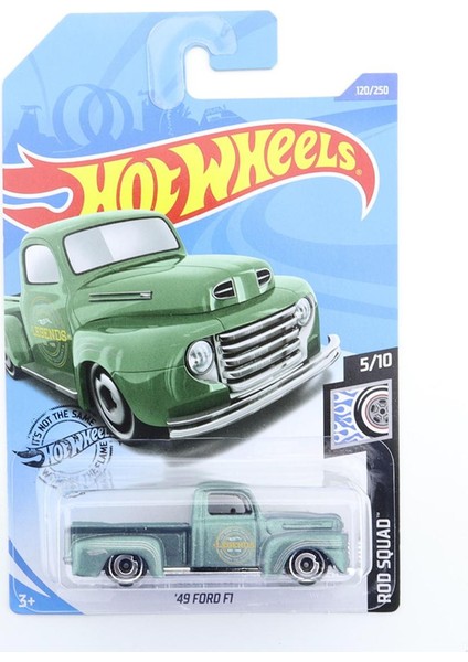 2020-120 Orijinal Hot Wheels Mini Alaşım Coupe 49 Ford F1 1/64 Metal Pres Döküm Model Araba Çocuk Oyuncakları Hediye (Yurt Dışından)