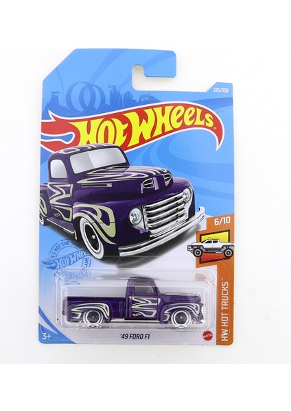 2020-120 Orijinal Hot Wheels Mini Alaşım Coupe 49 Ford F1 1/64 Metal Pres Döküm Model Araba Çocuk Oyuncakları Hediye (Yurt Dışından)