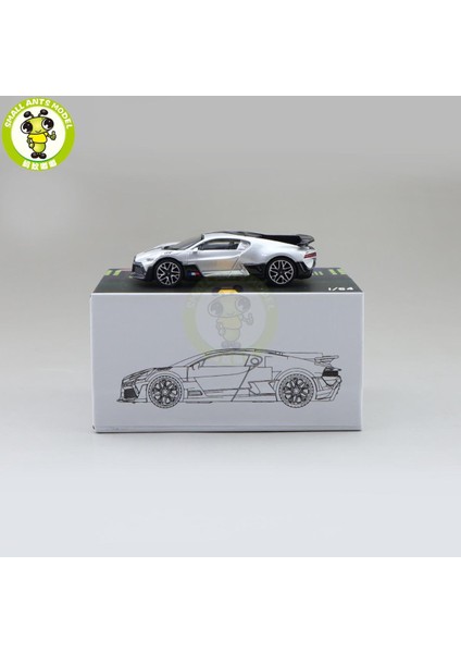 1/64 Jkm Bugatti Divo Döküm Model Oyuncaklar Supercar Araba Erkek Kız Hediyeler (Yurt Dışından)