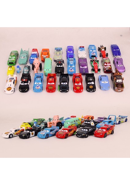 Araba Disney Pixar Araba 3 Yıldırım Mcqueen Mater Jackon Torm Ramirez 1:55 Diecat Araç Metal Alaşım Erkek Çocuk Oyuncak Noel Hediyeleri (Yurt Dışından) modelleri