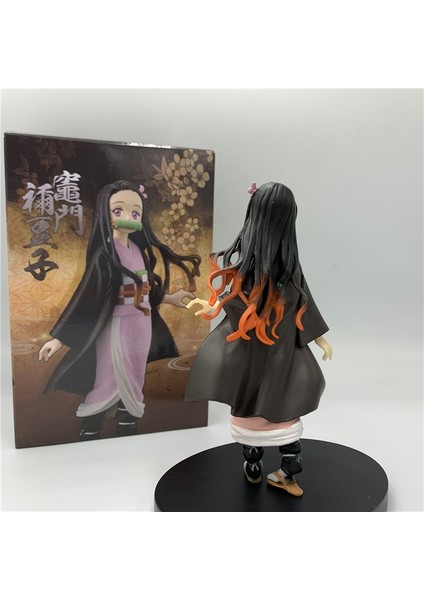 15CM Iblis Avcısı Kamado Nezuko Sevimli Ayakta Klasik Renkli Pvc Aksiyon Figürü Kimetsu Hiçbir Yaiba Tanjirou Nezuko Hediye (Yurt Dışından) indirimleri