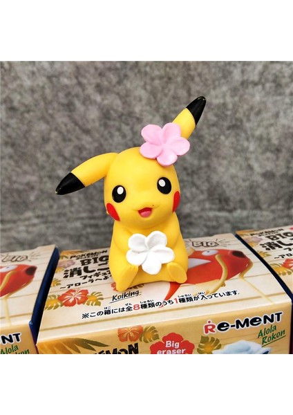 Pokemon Anime Kör Kutu Deklanşör Kutusu Japon Tarzı Hawaii Pikachu Pokemon 8 Stilleri Anime Oyuncaklar Karakterler Sürpriz Hediye (Yurt Dışından) modelleri