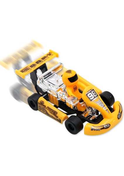 Geri Çek Kart Oyuncak Formula Araba Atalet Araba Durak Ürünleri Geri Çek Yarış Kart (Yurt Dışından)
