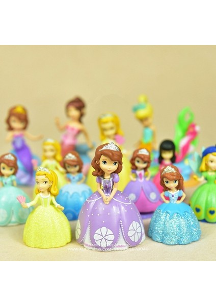Disney Sofia Ilk Prenses 6-9 cm S Versiyonu Aksiyon Figürü Anime Mini Bebek Koleksiyonu Heykelcik Oyuncak Modeli Çocuklar Için Hediye (Yurt Dışından) modelleri