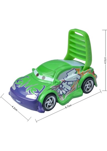 Disney Pixar Arabalar 2 3 Yıldırım Mcqueen Mater Boost Kral Fillmore 1:55 Döküm Araç Metal Alaşım Oyuncaklar Erkek Noel Hediyesi (Yurt Dışından)