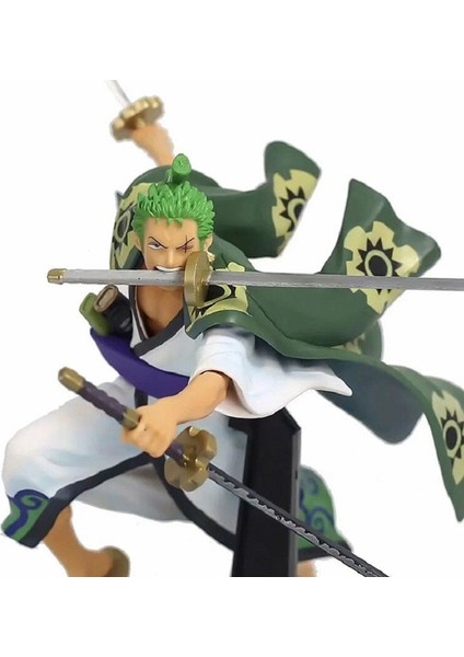 13 Stil Heykelcik Roronoa Zoro Aksiyon Figürü Luffy Ace Sanji Anime Figürleri Wano Country Ver. Koleksiyon Model Oyuncaklar (Yurt Dışından)