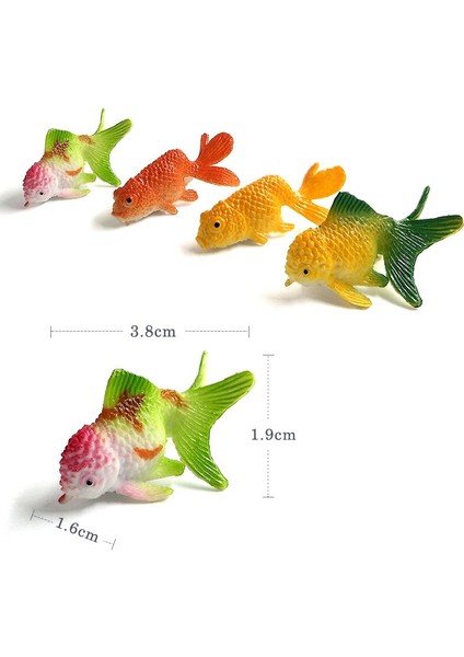 12 Adet Küçük Kawaii Okyanus Balığı Japon Balığı Hayvan Modeli Aksiyon Figürü Diy Doğum Günü Pastası Dekorasyon Seti Oyuncaklar Heykelcik Hediye Çocuklar Için (Yurt Dışından) indirimleri