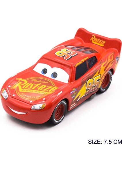 Disney Pixar Arabalar 3 Yıldırım Mcqueen Jackson Fırtına Ramirez Smokey 1:55 Metal Döküm Araç Modeli Oyuncaklar Çocuklar Çocuk Araba Oyuncak Hediye (Yurt Dışından)