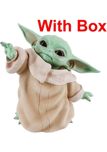 8 cm Disney Star Wars Bebek Yoda Aksiyon Figürü Oyuncakları Pvc Mandalorian Sevimli Yoda Bebek Modeli Bebek Çocuk Koleksiyonu Sıcak Oyuncaklar Hediyeler (Yurt Dışından)