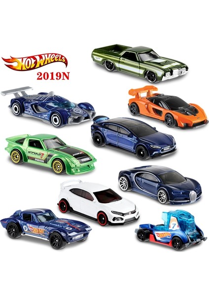 Hot Wheels Mini Araba 2019 NO.5-224 Tesla Mazda Ford Chevy Metal Döküm Model Çocuk Oyuncakları Hediye Koleksiyonu Alaşım (Yurt Dışından) modelleri