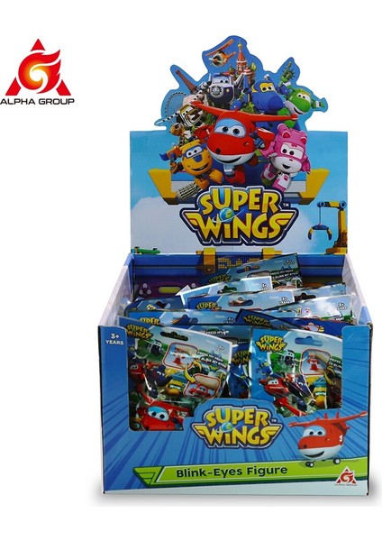 Adet Süper Kanatları Uçak Mini Dönüşüm Şekil Kör Kutu Oyuncaklar Yanıp Sönen Gözler Toys-Pdq Sürpriz Kutusu Çocuk Doğum Günü Hediyeleri Için (Yurt Dışından) indirimleri