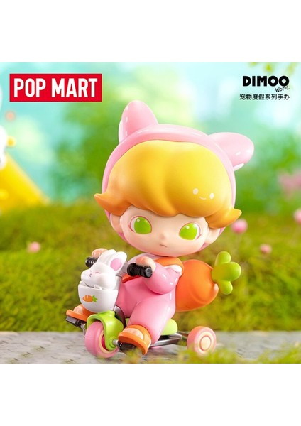 Orijinal Pop Mart Dımoo Pet Tatil Serisi Kör Kutu Oyuncak Modeli Onaylayın Tarzı Sevimli Anime Figürü Hediye Sürpriz Kutu (Yurt Dışından)