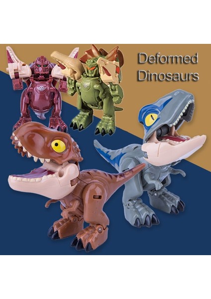 Jurassic Park Dinozorlar Parmak Aksiyon Figürü Sevimli Dino Dönüşümü Robot Çocuk Boys Için Noel Hediyeleri Oyuncaklar Tyrannosaurus Rex (Yurt Dışından) fırsatları