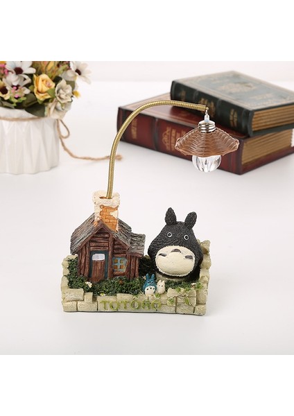 Studio Ghibli Chihiro Anime Totoro Figürü Oyuncak LED Gece Lambası Oyuncak Anime Totoro Figürleri Model Oyuncak Çocuk Hediye Ev El Sanatları Dekorasyon (Yurt Dışından) indirimleri