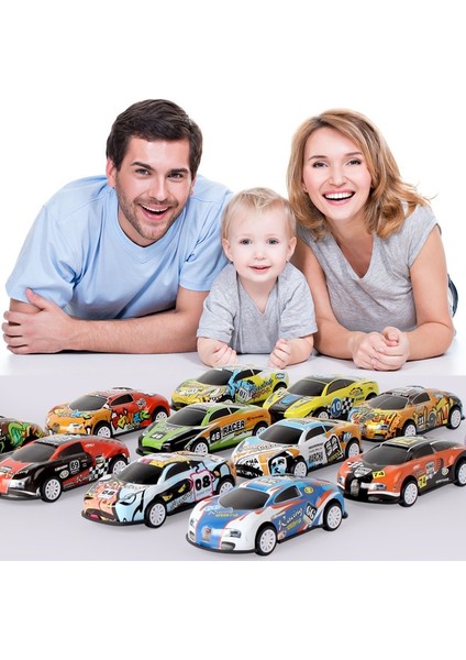 Rastgele 1 Adet Çeşitli Mini Alaşım Araba Geri Çekme Araba Çocuk Çocuk Oyuncağı Modeli Anti-Sonbahar Bebek Atalet Arabalar Sandbox Modeli Etkileşimi (Yurt Dışından) fırsatları