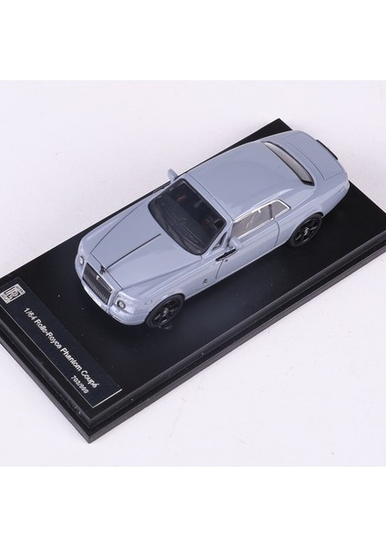 1/64 Rolls Royce Phantom Döküm Simüle Alaşım Araba Modeli Dekoratif Süsler Koleksiyonu (Yurt Dışından)
