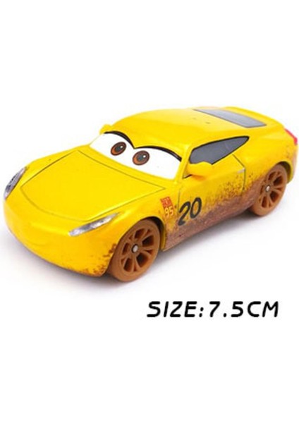 Disney Pixar Arabalar 3 Thunder Valley Crash Alaşım Metal Döküm 1:55 Çamurlu Yıldırım Mcqueen Araba Modeli Çocuk Oyuncak Doğum Günü Hediyeleri (Yurt Dışından)