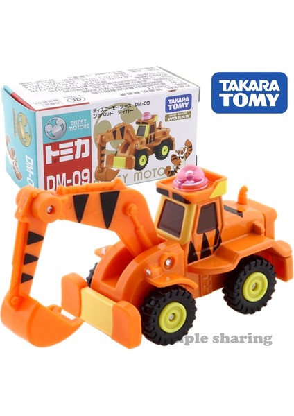 Takara Tomy Tomica Disney Serisi Anime Figürü Araba Woody Alien Buzz Lightyear Pop Döküm Bebek Oyuncakları Komik Çocuklar Biblo (Yurt Dışından)