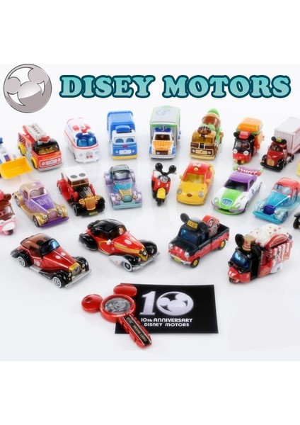 Takara Tomy Tomica Disney Serisi Anime Figürü Araba Woody Alien Buzz Lightyear Pop Döküm Bebek Oyuncakları Komik Çocuklar Biblo (Yurt Dışından)