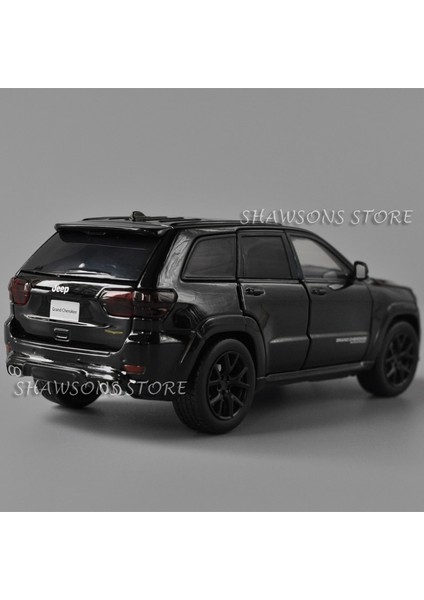 1:32 Ölçekli Ücretsiz Tekerlekli Grand Cherokee Trackhawk Diecast Model Oyuncak Araba Sesli ve Işıklı (Yurt Dışından) fırsatları
