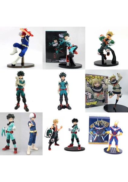 Anime My Hero Academia Şekil Pvc Yaş Kahramanlar Heykelcik Midoriya Deku Bakugou Katsuki Aksiyon Koleksiyonu Modeli Süslemeleri Bebek (Yurt Dışından) modelleri