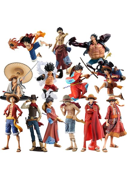 Bandai Tek Parça Anime Karakter Zoro Luffy Sanji Aksiyon Figürü Üç Bin Dünya Pvc Heykel Modeli Çocuk Doğum Günü Hediyesi Oyuncak (Yurt Dışından)