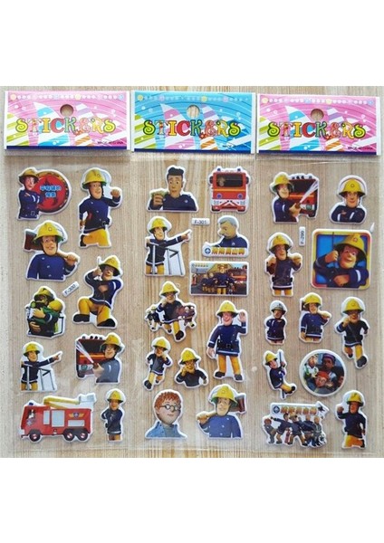 Adet 17 cm 3 Çeşit Karikatür Anime Itfaiyeci Sam Ayı Kabarcık Sticker Çocuklar Için Eğitim Oyuncak (Yurt Dışından) fırsatları