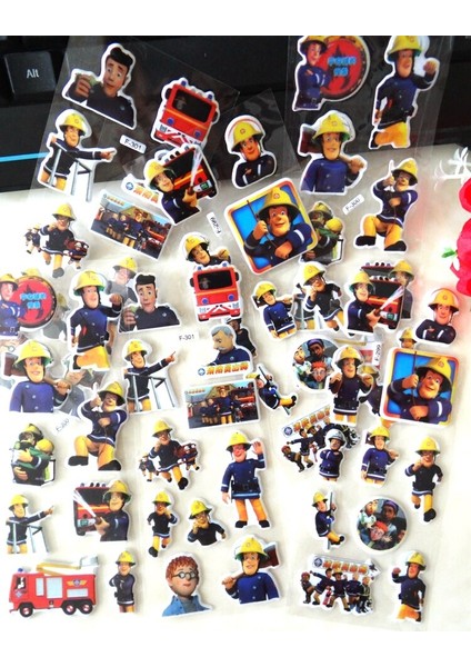 Adet 17 cm 3 Çeşit Karikatür Anime Itfaiyeci Sam Ayı Kabarcık Sticker Çocuklar Için Eğitim Oyuncak (Yurt Dışından) indirimleri
