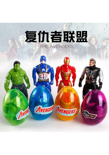 1 Adet Disney Avengers Aksiyon Figürü Demir Adam Thor Hulk Kaptan Amerika Oyuncaklar Deformasyon Yumurta Çocuk Boys Hediye (Yurt Dışından) indirimleri