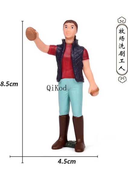 Sıcak 1:25 Ölçekli Çiftlik Insan Figürü Işçi Çiftçi Aksiyon Figürü Pvc Insanlar Modeli Heykelcik Dekor Aksesuarları Oyuncaklar Çocuklar Için Hediye (Yurt Dışından)