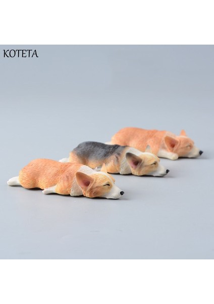 Koteta Corgis Köpek Aksiyon Şekilli Kalıp Oyuncak Brinquedos Peyzaj Dekor Hayvanlar Bebek Çocuk Hediyeler Reçine Manyetik Çıkartmalar Buzdolabı Için (Yurt Dışından) modelleri