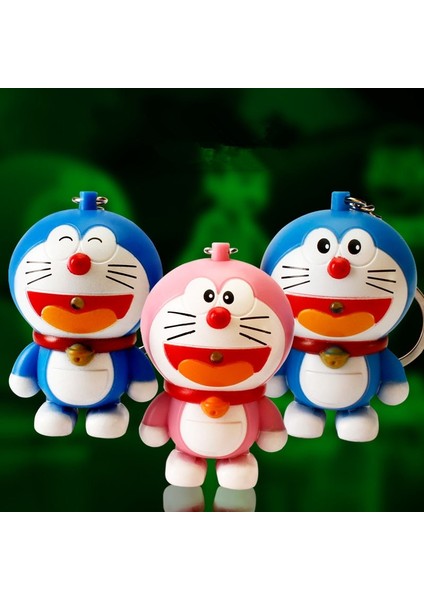 1 Adet Yeni Doraemon Figürleri Karikatür LED Doraemon Anahtarlık Flaş Ses Oyuncaklar Çocuklar Için Hediye (Yurt Dışından) modelleri