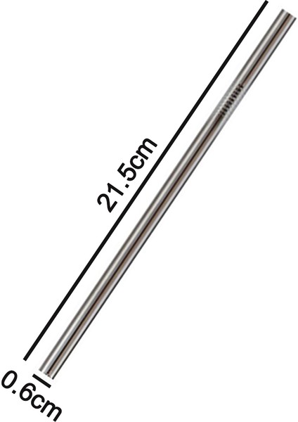 Adet Gıda Sınıfı 304 Paslanmaz Çelik Payet-0,35 Kalın * 0,6*21,5 cm (Yurt Dışından)