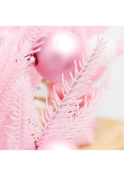 Mini Noel Ağacı, Yapay Küçük Masa Pembe Noel Ağacı A (Yurt Dışından) fırsatları