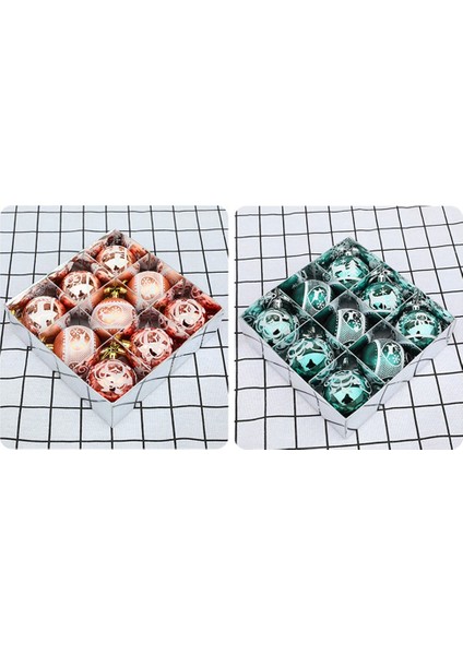 Adet Noel Topları Noel Ağacı Dekoru Ev Için Asılı (Yeşil) (Yurt Dışından) fiyatları