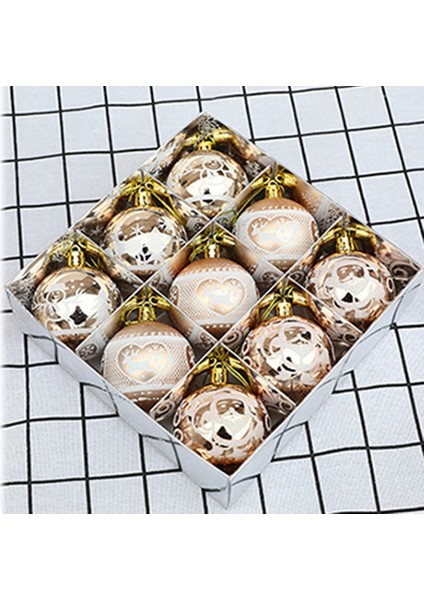 Adet Noel Topları Noel Ağacı Dekoru Ev Için Asılı (Yeşil) (Yurt Dışından) fırsatları