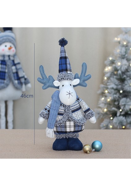 Mavi Bebek Yılbaşı Ağacı Süslemesi 25 x 46CM (Yurt Dışından) fiyatları