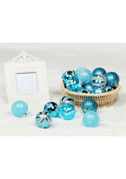 Noel Boyalı Top Seti Noel Ağacı Kolye Ev Noel Dekoru C (Yurt Dışından) fiyatları