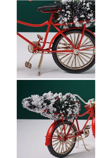 Noel Bisiklet Süsleri Teneke Pikap Modeli ve Dekorasyon Aksesuarları B (Yurt Dışından) indirimleri