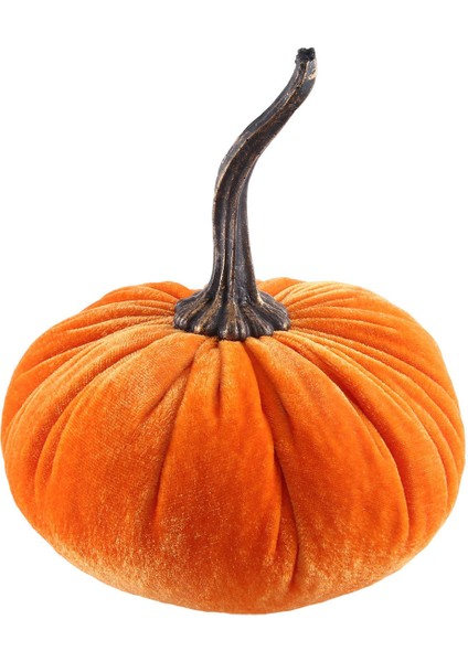 Dekorasyon Için Büyük Kadife Balkabakları, Cadılar Bayramı Ev Dekorasyonu (Turuncu) (Yurt Dışından) modelleri