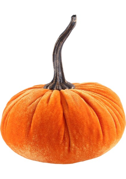 Dekorasyon Için Büyük Kadife Balkabakları, Cadılar Bayramı Ev Dekorasyonu (Turuncu) (Yurt Dışından) fırsatları