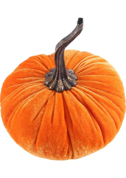 Dekorasyon Için Büyük Kadife Balkabakları, Cadılar Bayramı Ev Dekorasyonu (Turuncu) (Yurt Dışından) indirimleri