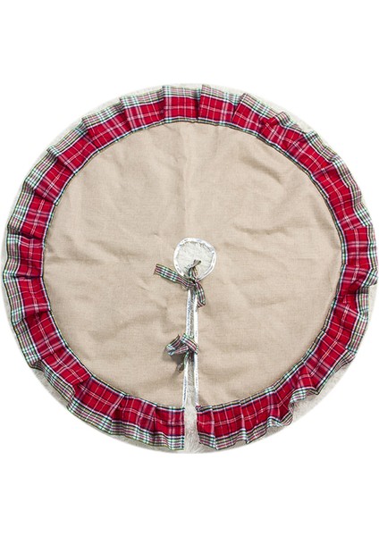 Fırfırlı Kenar Noel Ağacı Etek Noel Süslemeleri (Yurt Dışından)